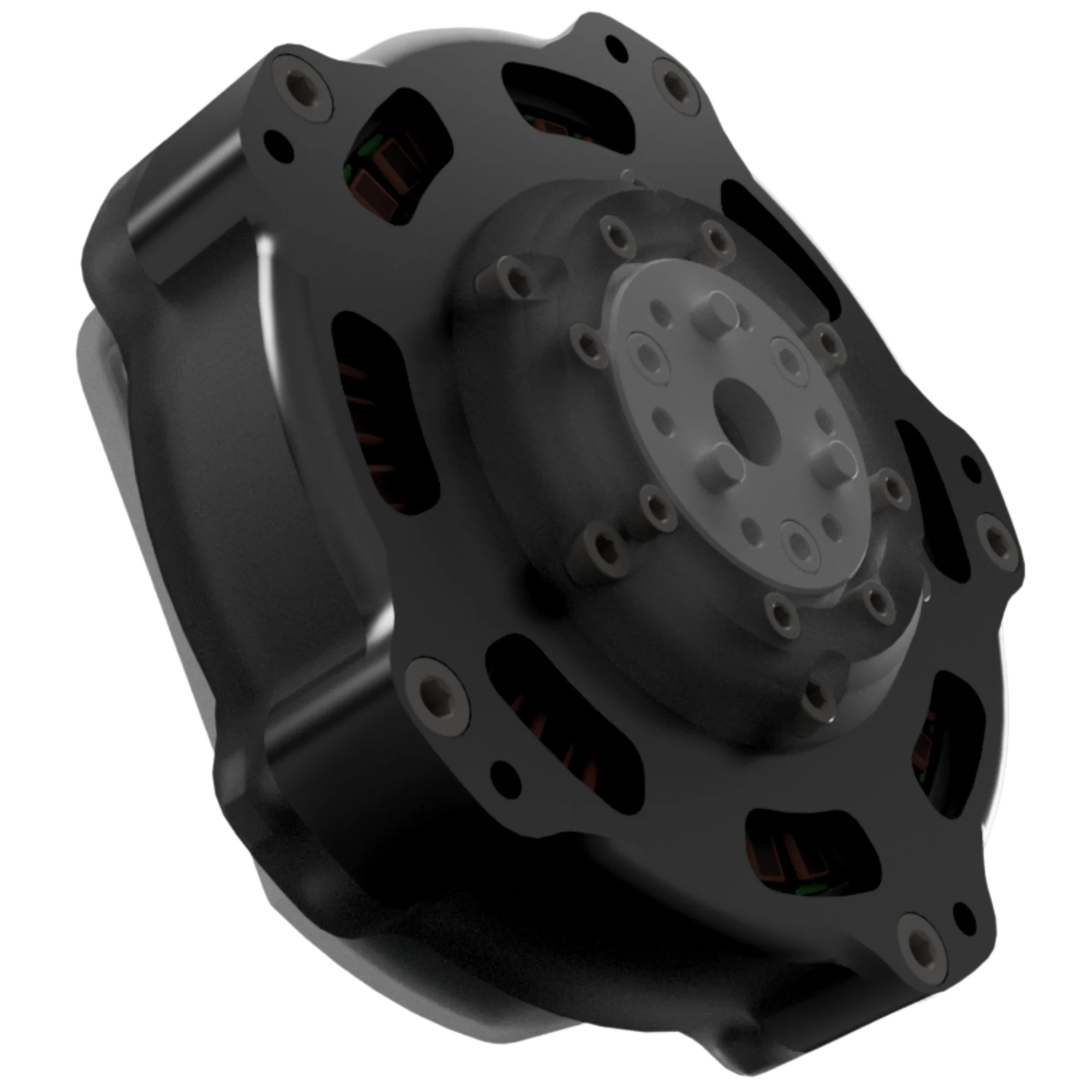 Myo-20 actuator, three-quarter view from the lower left
